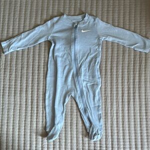 Nike Light Blue Baby Footie